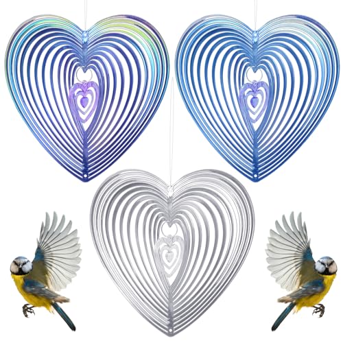 Fahibin 3-Piece Reflective Bird Deterrent Set
