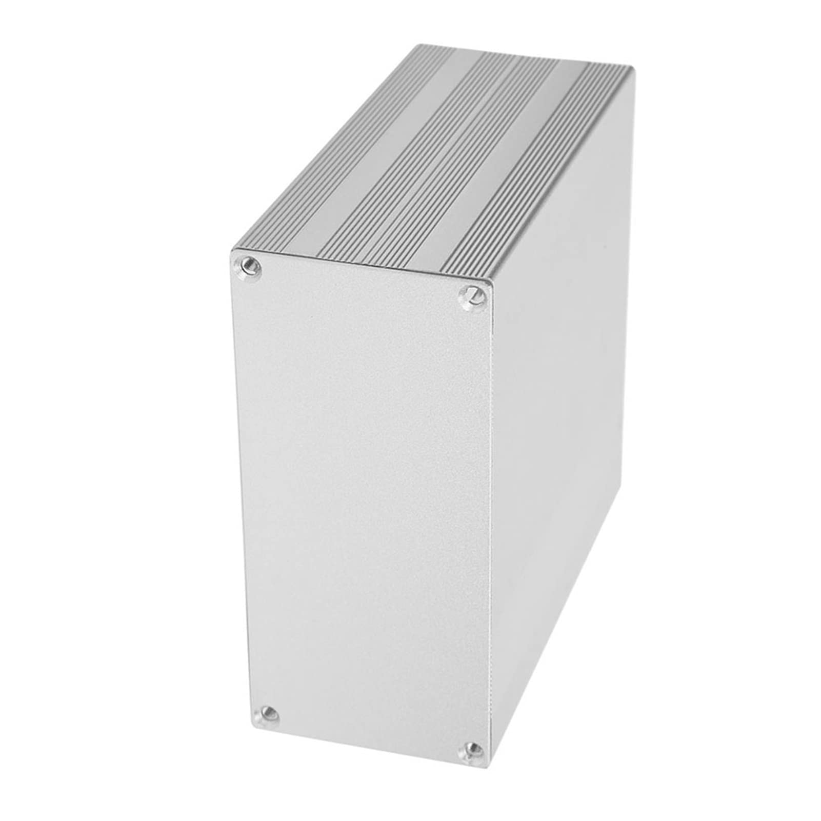 Custodia in Alluminio, 68 X 145 X 150 Mm, Custodia Amplificatore HIFI, Prestazioni del Segnale di Schermatura, Stampaggio Integrato Pressofuso con Superficie Ossidata, Utilizzo
