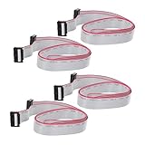 UKCOCO Câble Plat Ruban 16 Broches 2,54 Mm 4 Pièces Fil Gris, Câble De Connecteur à In...