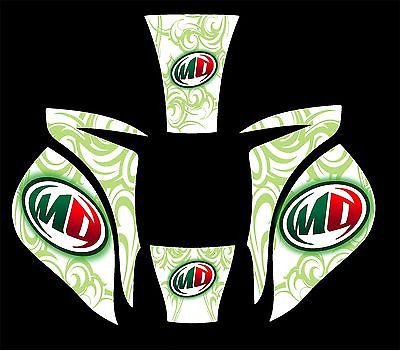 Miller Elite Welding Helmet WRAP Decal Sticker Skins - 24 - Mountain Dew - MD