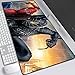 Produktbild JINYIJUN Gaming-Mauspad, Anime-Mauspad, grüner Teufel Spiderman Spiderman Mauspad, Animation, Game-Tastatur-Pad, Internet Café, Kaffee, gepolsterte Tischmatte 800 x 300 x 3 mm, 6, 800 * 300 * 3mm