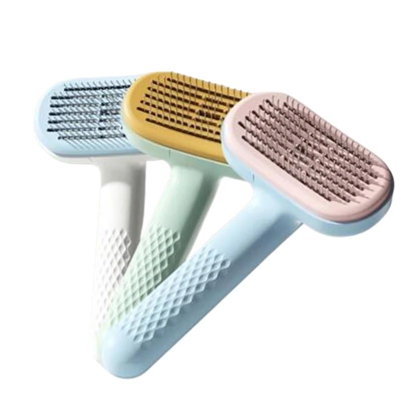 Brosse à Poils de Chien, Outil de toilettage Efficace for Un Pelage Bien entretenu, Brosse for Animaux de Compagnie, Brosse à Poils de Chien Efficace(White)