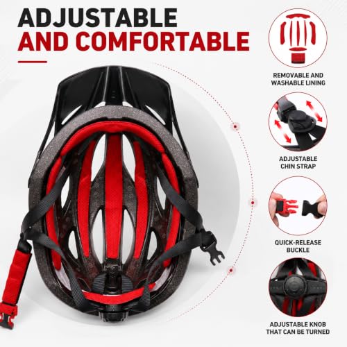 GTSBROS Bike Helmet with Visor
