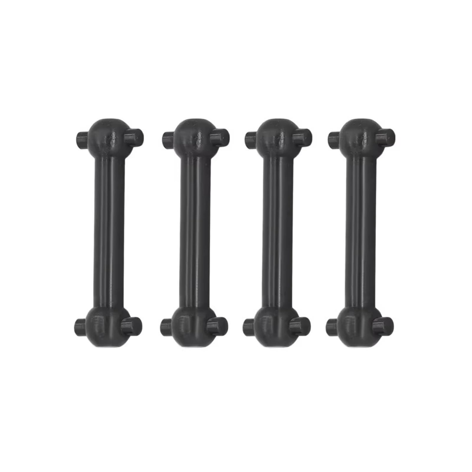 Accesorios coches RC per Tamiya per TT01 per TT02 1/10 RC Parti di AutomobiliHarden Steel Metal Drive Shaft Gearbox Joint Cup Differenziale Wheel Axle(1 Set)