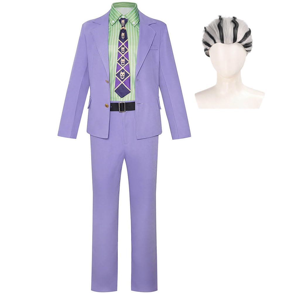 Kira Yoshikage Cosplay Jacket Outfits JJBA Kawajiri Kousaku Costume