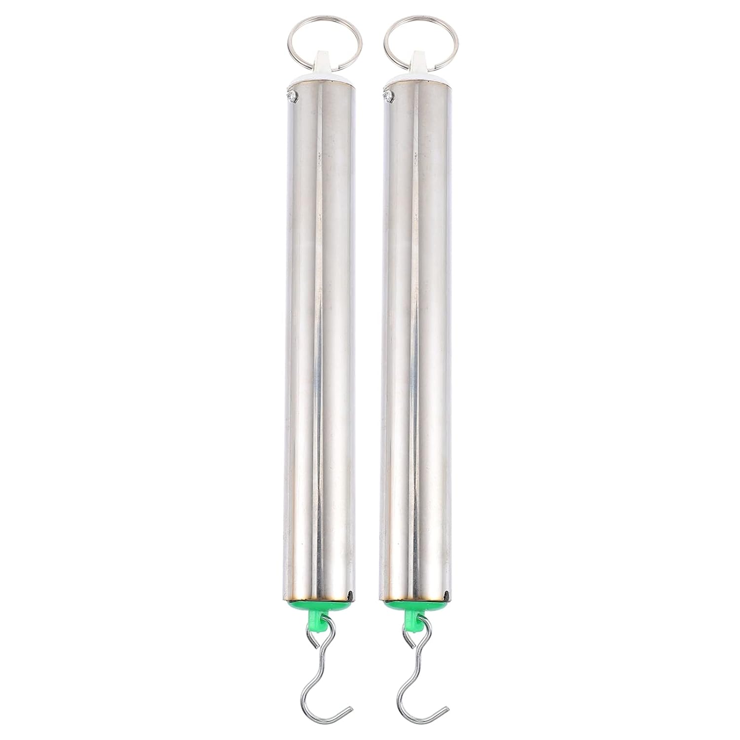 Alipis 2pcs Spring Dynamometer Tubular Force for Physics Experiments Accurate Measurement Tool for Classroom and Field Use