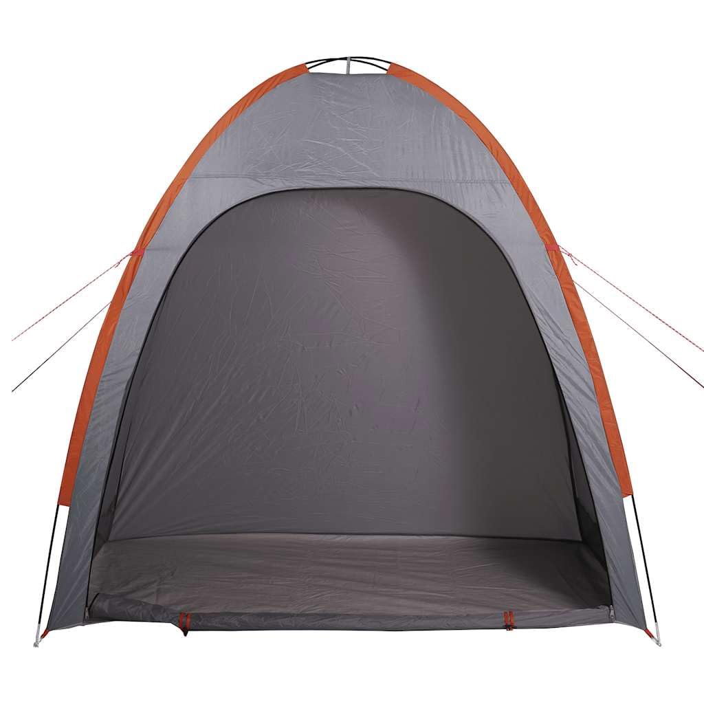 Tienda auxiliar azul impermeable de poliéster 198 x 85 x ligera con bolsa de transporte, tienda de campaña familiar para camping, senderismo, exterior, festival, protección contra el viento y