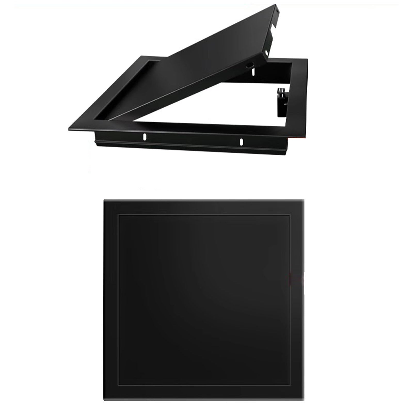 Panel de acceso de aleación de aluminio para servicio eléctrico