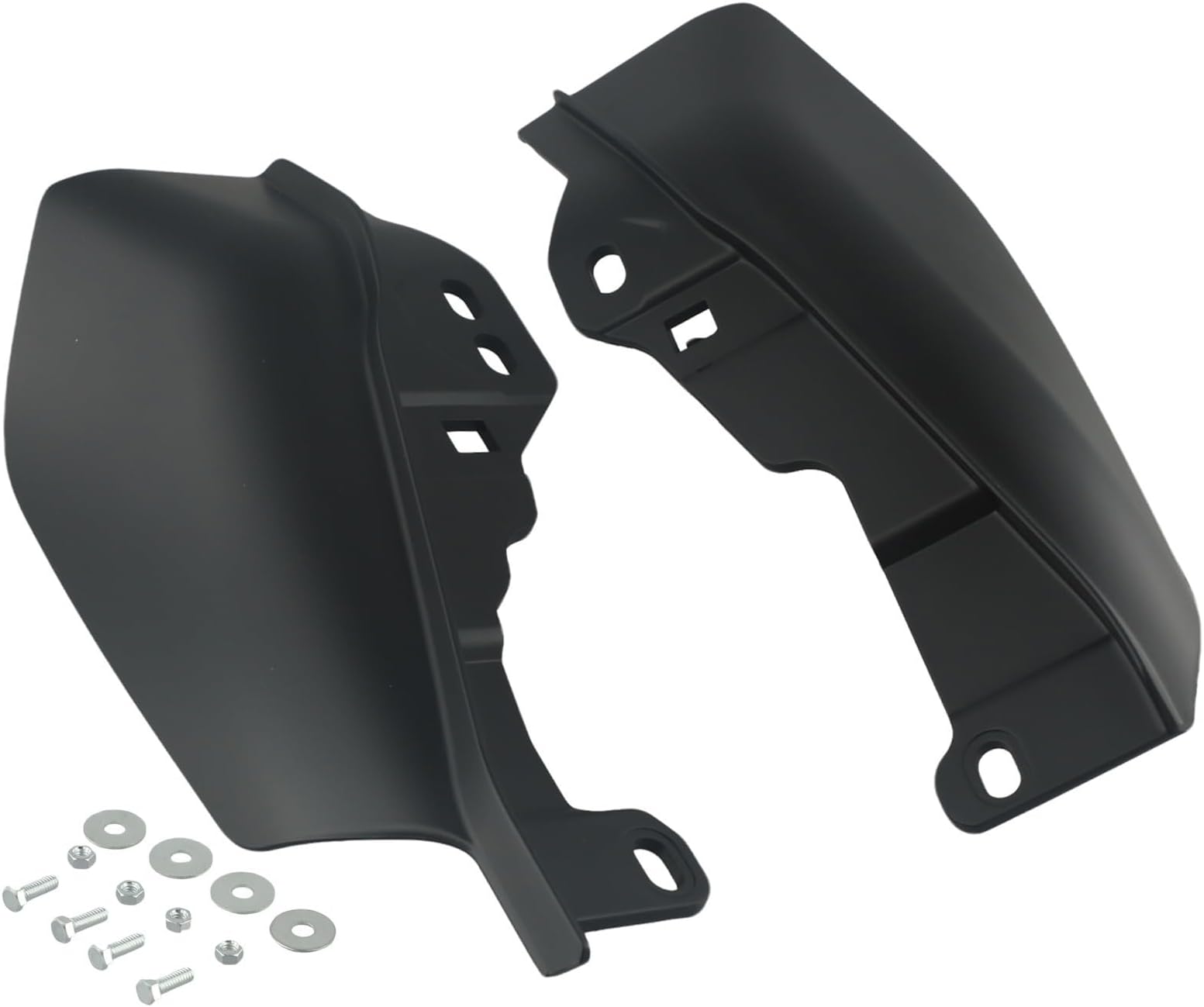 Black Abs -frame Air Deflectors for Shield Engine Cooling Front Spoiler Downf Touring Trike Motorcycles (2009–2018) – Heat