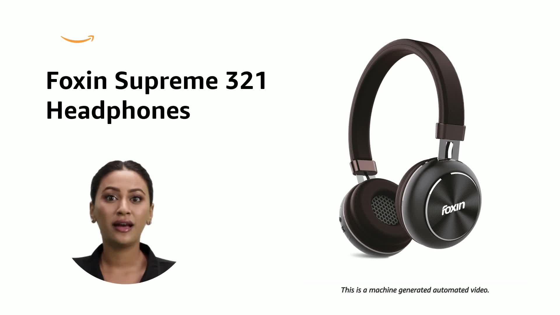 Foxin Supreme 321 Over-Ear Premium Adjustable Metallic Headset