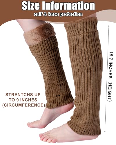 Image of Shihanee Fleece Leg Warmers Women