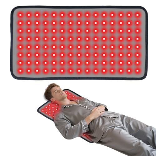 Kaoudt Upgraded 6.70" x 5.39" Infrared Red Light Therapy Mat,
