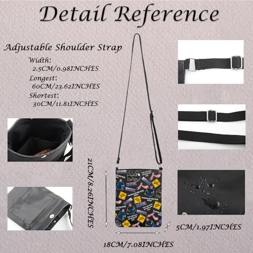 MNIGIU 911 TV Show Inspired Gift 911 Crossbody Bag 911 TV Show Lover Gift 911 TV Show Merchandise For Female2