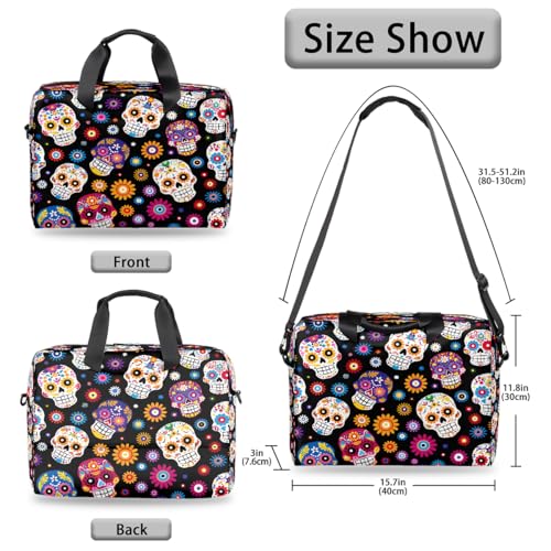 Bolso para laptop diseño mexicano talla hasta 16 in miniatura 5
