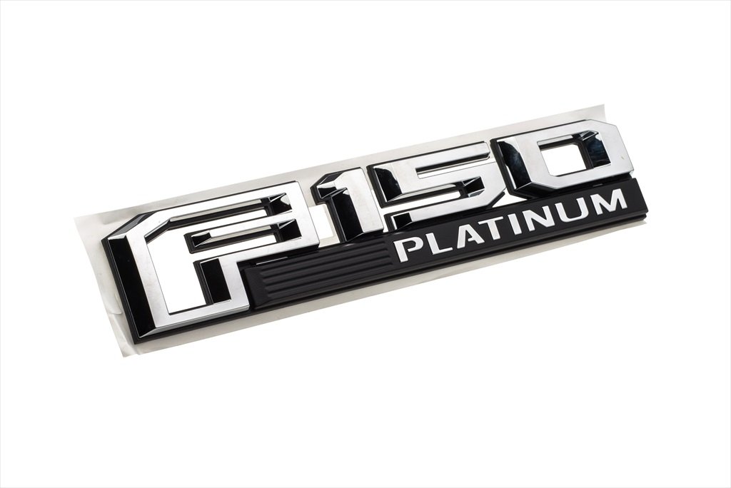 Amazon.com: 2015-2016 Ford F-150 Platinum Fender Emblem Chrome