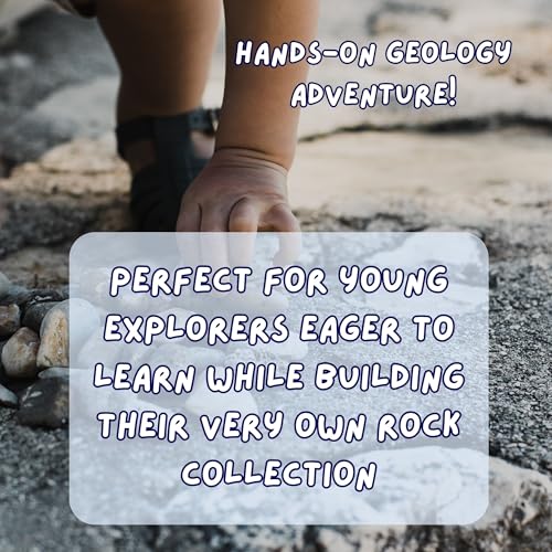 Image of Toysmith STEM Rock & Mineral Science Kit for Kids - 30 Geology Specimens with Viewer, Identification Tools & Testing Tools - Geology Set for Young Geologists, Ages 8+