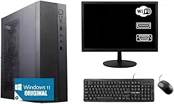 PC COMPLETO MINI SLIM I7 4770 RAM 16GB SSD 480GB - MONITOR 19 KIT TECLADO E MOUSE WINDOWS 11 ORIGINAL