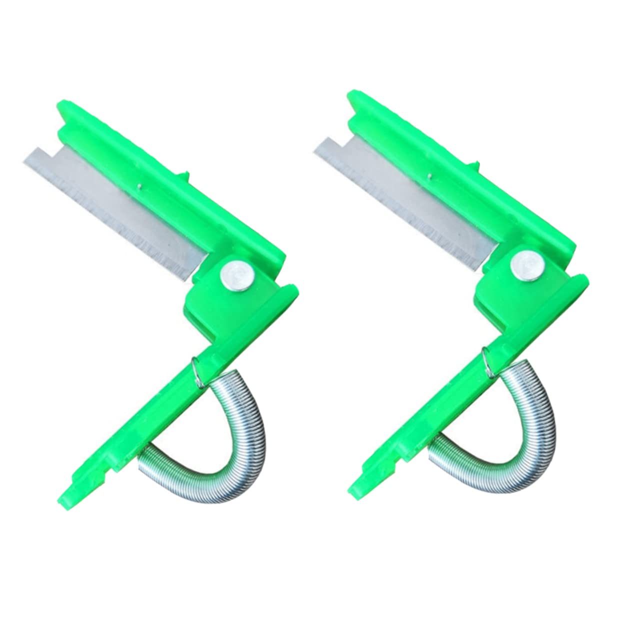 DECOMELODY 2Pcs Fruit Tip Cutters Compact Bud Removers and Vegetable Shears Durable Non Rusting Thumbs Tools for Easy Harvesting and Pruning