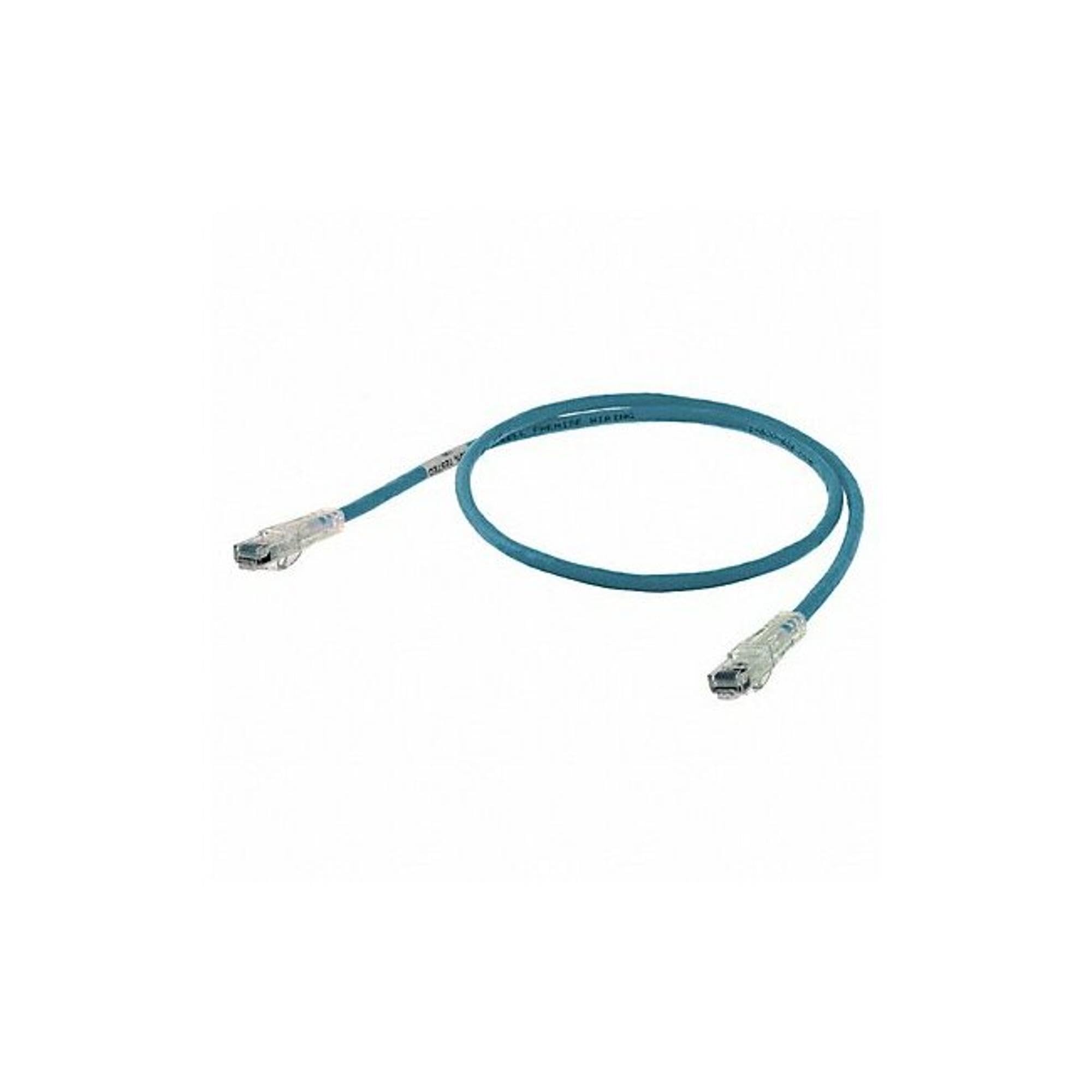 HubbellPremise Wiring Ethernet Cable, Cat 6, Blue, 7 ft.