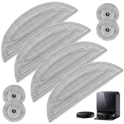 Avis Roborock S8 MaxV Ultra : Aspirateur Robot 8-en-1 9 Lot de 8 chiffons de nettoyage pour robot aspirateur Roborock