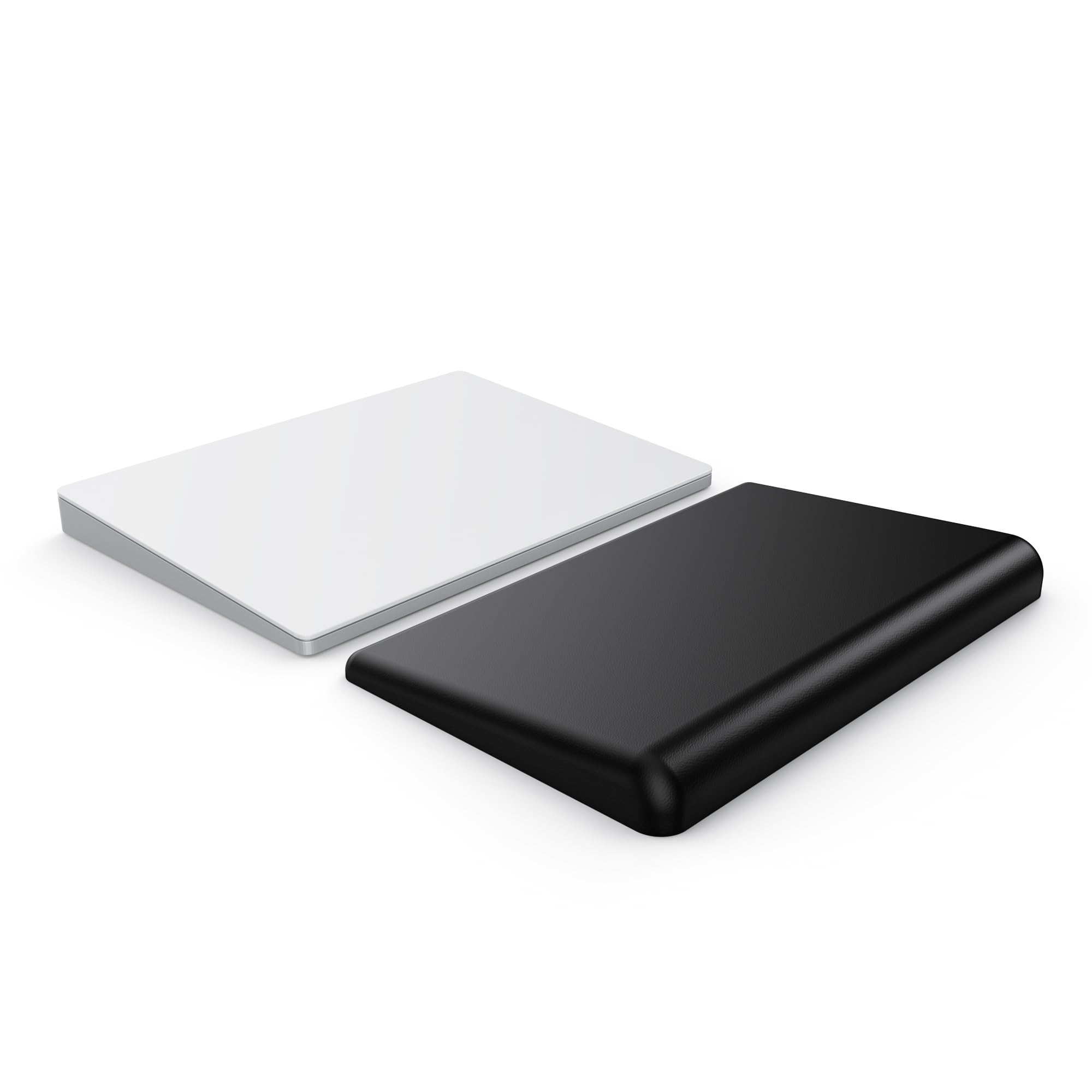 MEKASS Wrist Rest for Magic Trackpad 2 and Slim Mouse, Easy Typing and Relieves Wrist Pain, Leather Mouse Wrist Pad Comfortable Support with Anti-Slip for Office