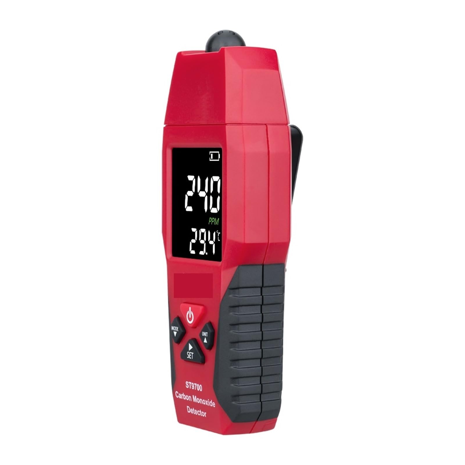 Monitor della qualità dell'aria, Misuratore di monossido di carbonio, rilevatore di gas CO, analizzatore di gas, monitor di gas