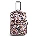 Vera Bradley Lighten Up Großer faltbarer Rollkoffer für Damen, Mehrfarbig (Indiana Blüten), Einheitsgröße