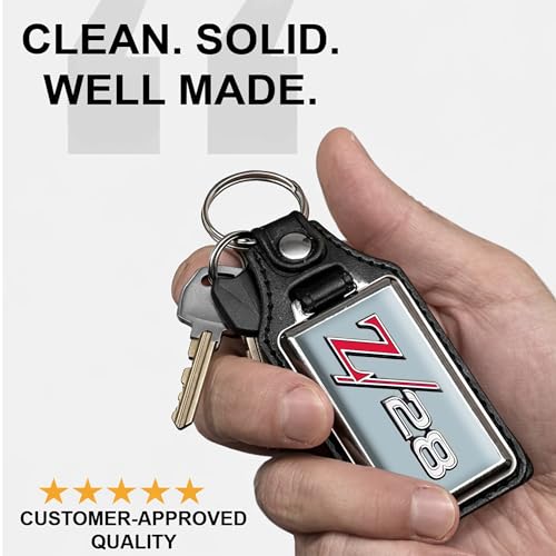 Image of Brotherhood Car Key Chain for Camaro - Classic Models Keychain for Men and Women Gift Key Ring - -
