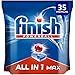 Finish Powerball All in 1 Max - Pastillas para el lavavajillas todo en 1 - 35 pastillas