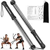 POWER GUIDANCE 2 Stück kabellose Battle Ropes Fitnessseile, tragbare Trainingsseile für Home Gym & Heimfitness, HIIT-Workouts, kleine Räume, Reisen & Wohnungstraining, Übungsseile für Männer & Frauen