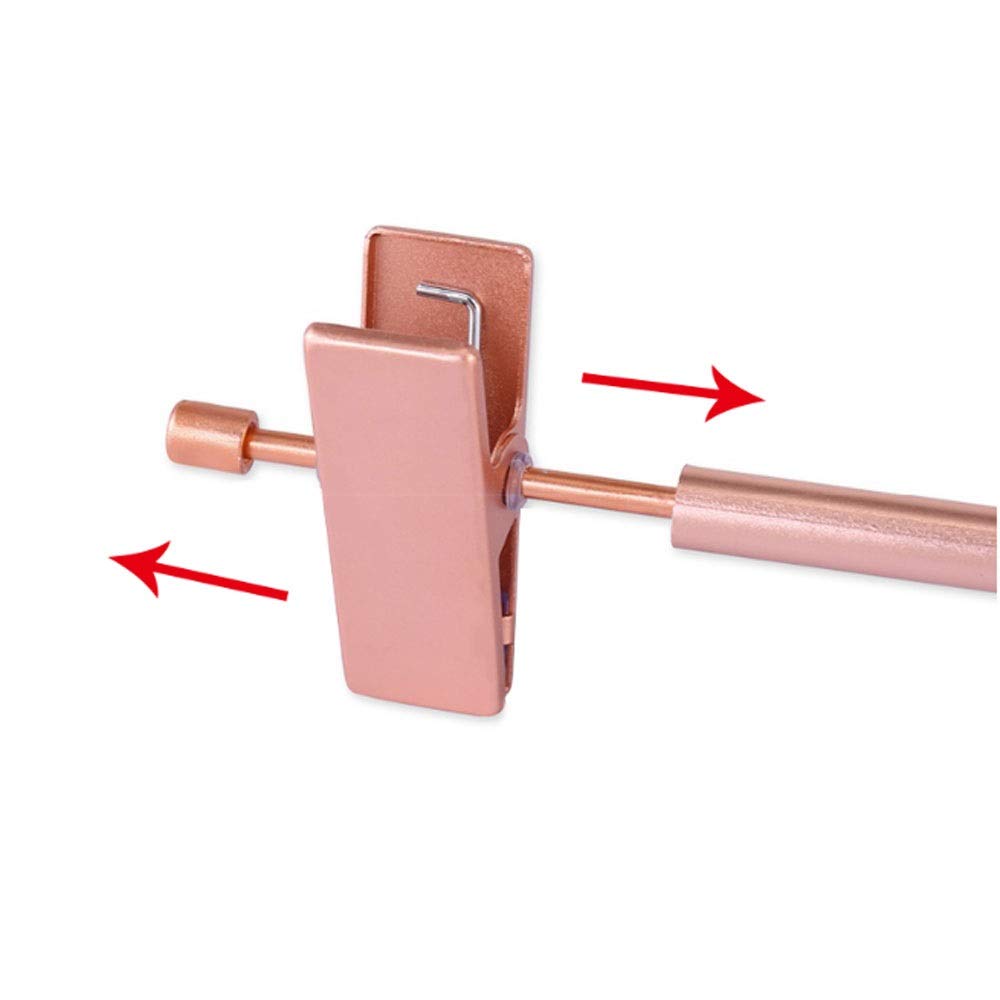 LYGXWJFC Cintres pour Adultes, cintres en métal Robuste pour Jupe et Pantalon, Cintre pour Pantalon avec Support à Clips, Crochet pivotant