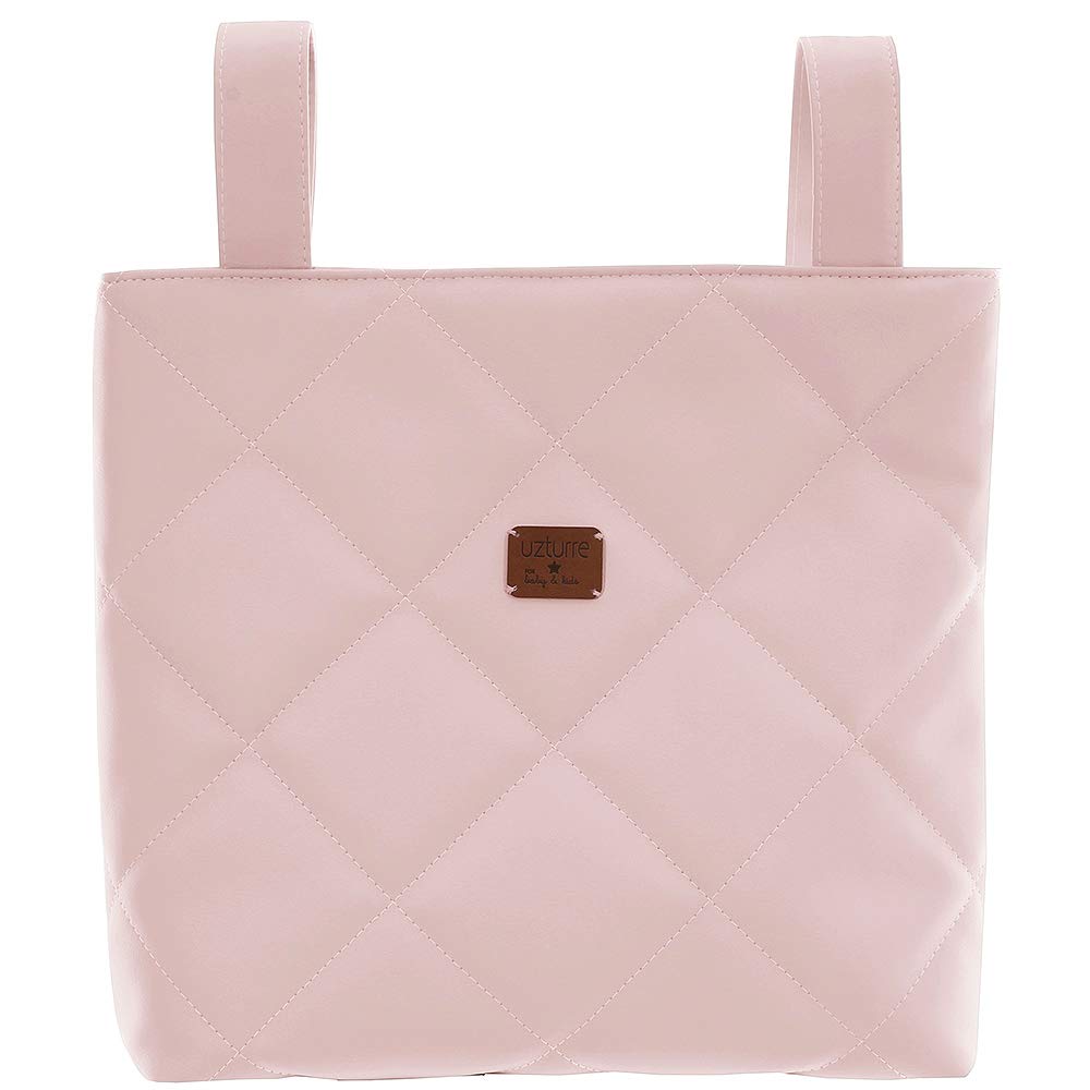Uzturre Bolso Panera Talega Cocco para silla de paseo (Rosa bebé)