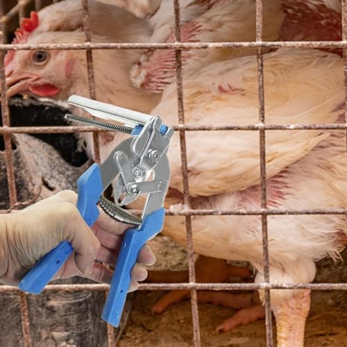 Alicates de anillo de cerdo para reparar tapicería y cercados cómodamente 5