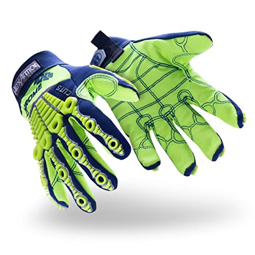 HexArmor Cut-Resistant Impact Protection Work Gloves | Chrome Series&reg; 4027