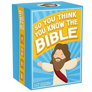 So You Think You Know The Bible, A Fun Bible Trivia Game for Families, Fellowships and Bible Study – A Great Christian Gift