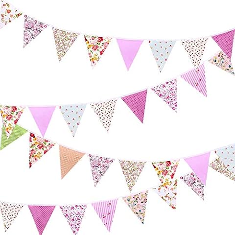 AILANDA 42 Piezas Guirnalda Banderas Banderines Cover
