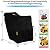 WardWolf Snow Blower Cover, Waterproof Heavy Duty 900D Snowblower Cover, Windproof, Sunproof with Air Vent, Fit Most Single-Stage or Two Stage Snow Blower, Black