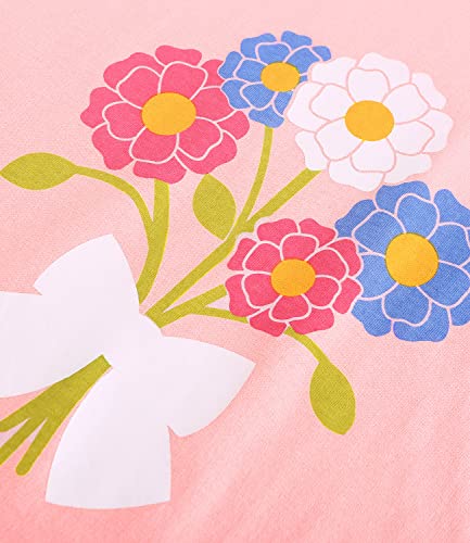 Bumeex Toddler Girls Summer Outfit Cotton Top and Shorts Clothing Set3