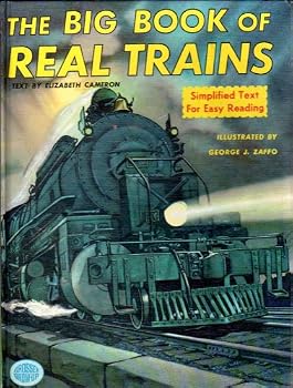 Hardcover Big Book of Real Trains Book