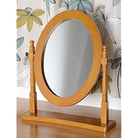 Contessa Antique Pine Dressing Table Mirror Cover