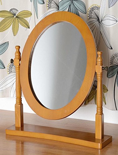 Contessa Dressing Table Mirror in Antique Pine