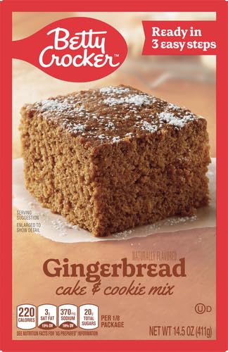Image of Betty Crocker Gingerbread Cake and Cookie Mix, 14.5 oz.