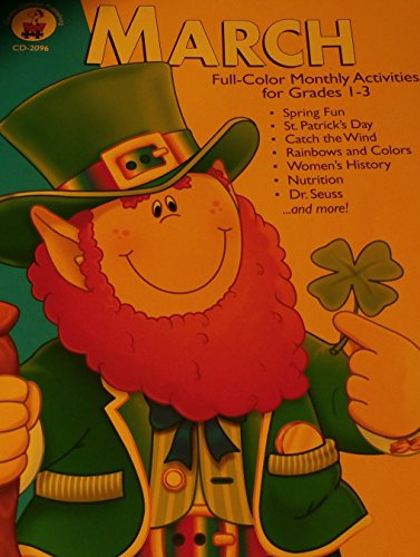 March: Full-Color Monthly Activities for Grades... 0887245544 Book Cover
