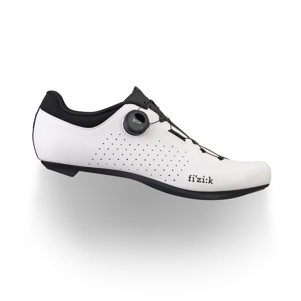 Fizik Vento Omna Road Cycling Shoes, Size EU 45, White/Black