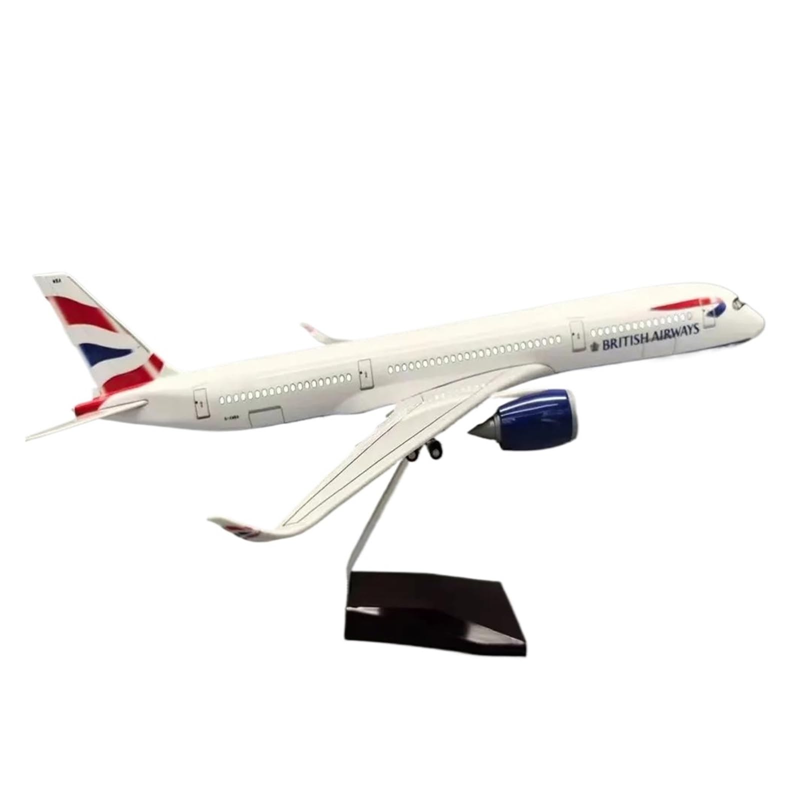 Avión Airbus A350 en resina a escala 1:130 con LED 8