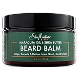 SHEA MOISTURE Mens Beard Balm, All Natural ingredients, Made With Maracuja Infused Shea Butter, Shape-Smooth & Define, 4 Ounce (M-BB-2949)