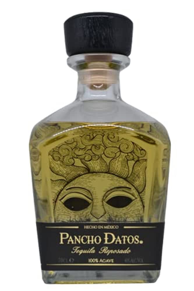 Pancho Datos Tequila Datos Reposado, 100 Percent agave tequila, 700 ml, 1.6kg