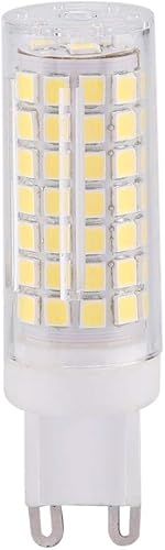 Miniatura 1 de Luz LED de maíz, 6W 85V-265V 88LED Bombilla de maíz Iluminación de luz para iluminación decorativa del hogar (G9-blanco cálido)