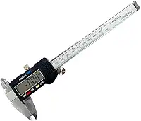 Paquímetro Digital NYBC 150mm Aço Inoxidável Com Bateria E Estojo