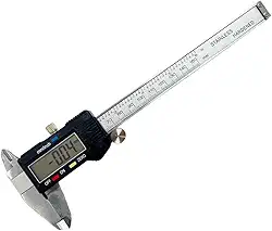 Paquímetro Digital NYBC 150mm Aço Inoxidável Com Bateria E Estojo